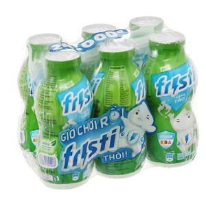 Sữa Fristi hương táo 80ml - Vỉ 6 hộp