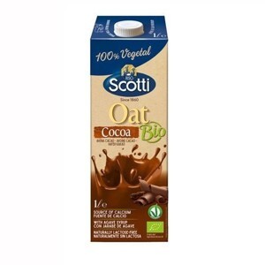 Sữa gạo Cacao hữu cơ Riso Scotti 1L