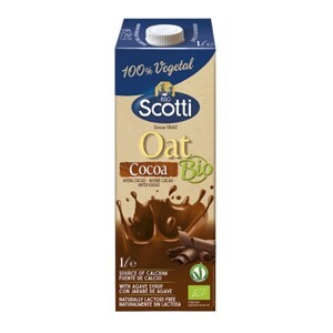 Sữa gạo Cacao hữu cơ Riso Scotti 1L