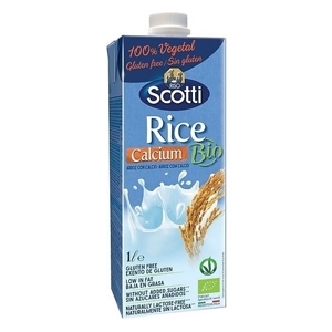 Sữa gạo Canxi hữu cơ Riso Scotti 1L