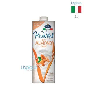 Sữa gạo hạnh nhân hữu cơ Riso Scotti 1L