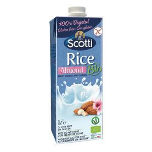 Sữa gạo hạnh nhân hữu cơ Riso Scotti 1L