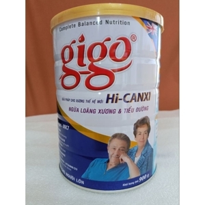 Sữa gigo hi-canxi 900g - sữa tiểu đường- ngừa loãng xương