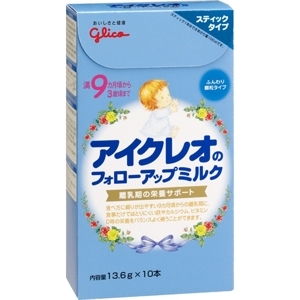 Sữa Glico Icreo số 9 - dạng thanh (dành cho trẻ từ 9 tháng - 3 tuổi)