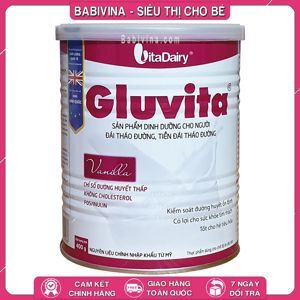 Sữa VitaDairy Gluvita - 400g, dành cho người tiểu đường