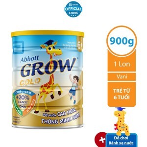 Sữa bột Abbott Grow School G-Power 6+ - hộp 900g (dành cho trẻ từ 6 - 10 tuổi)