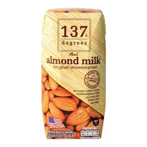 Sữa hạnh nhân không đường 137 Degrees 180ml