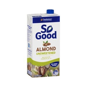 Sữa hạnh nhân không đường So Good hộp 1 lít