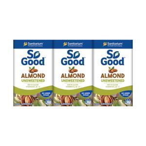 Sữa hạnh nhân không đường So Good hộp 1 lít