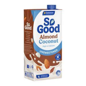 Sữa hạnh nhân không đường So Good hộp 1 lít