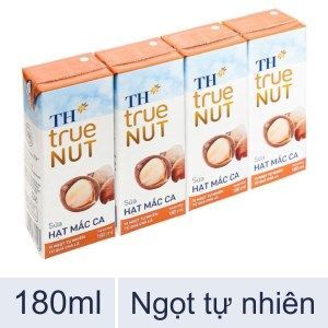 Sữa hạt macca TH True Nut lốc 4 x 180ml