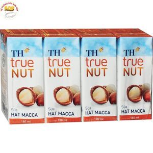 Sữa hạt macca TH True Nut lốc 4 x 180ml