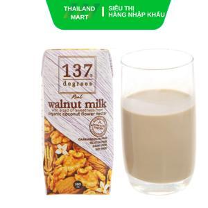 Sữa hạt óc chó nguyên chất 137 Degrees 180ml