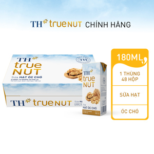 Sữa hạt óc chó TH True Nut thùng 48 x 180ml