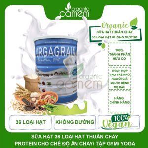 Sữa hạt thuần chay Orgagrain lon 900g