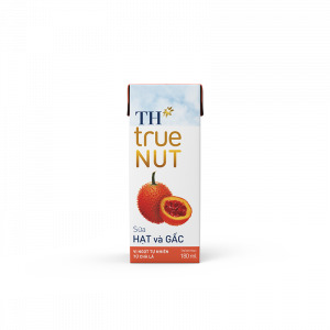 Sữa hạt và gấc TH True Nut lốc 4 x 180ml