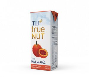 Sữa hạt và gấc TH True Nut lốc 4 x 180ml