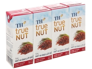 Sữa hạt và gạo lứt đỏ TH TrueNut 180ml