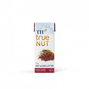 Sữa hạt và gạo lứt đỏ TH TrueNut 180ml