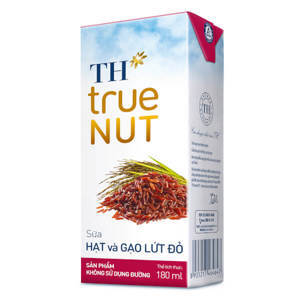 Sữa hạt và gạo lứt đỏ TH TrueNut 180ml