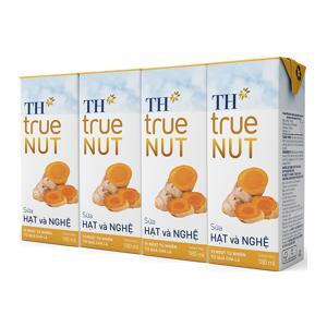 Sữa hạt và nghệ TH True Nut 180 ml