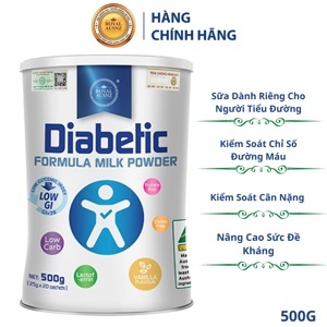 Sữa Hoàng Gia Úc Diabetic Formula Milk Powder 640g, dành riêng cho người tiểu đường