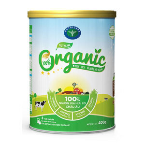 Sữa hữu cơ Nutricare Organic 400gam