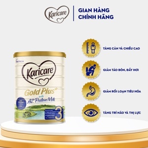 Sữa bột Karicare Gold Plus số 3 - hộp 900g (dành cho trẻ từ 1 - 3 tuổi)