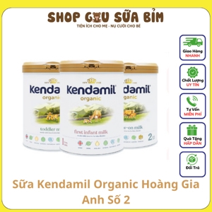 Sữa Kendamil Organic số 2- 800g, dành cho trẻ từ 6-12 tháng