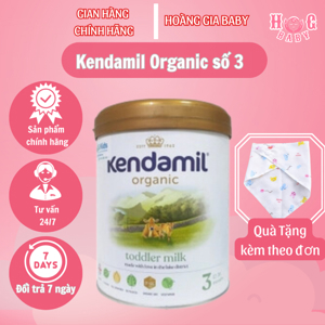 Sữa Kendamil Organic số 3 - 800g, dành cho trẻ từ 12-36 tháng