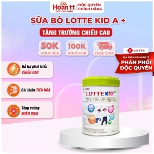 Sữa Lotte Kid A+ hàn quốc 760g (1-10 tuổi)