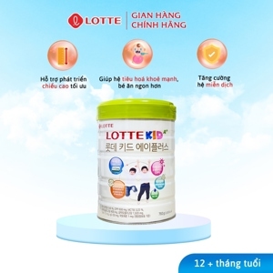 Sữa Lotte Kid A+ hàn quốc 760g (1-10 tuổi)