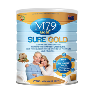 Sữa M79 Sure gold 900g