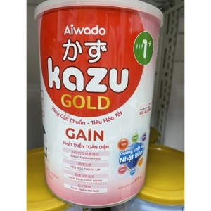 Sữa mát tăng cân Kazu Gain Gold 1+ 810g (12 - 24 tháng)