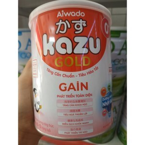 Sữa mát tăng cân Kazu Gain Gold 0+ 350g (0 – 12 tháng)