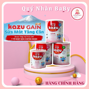 Sữa mát tăng cân Kazu Gain Gold 0+ 810g (0 - 12 tháng)