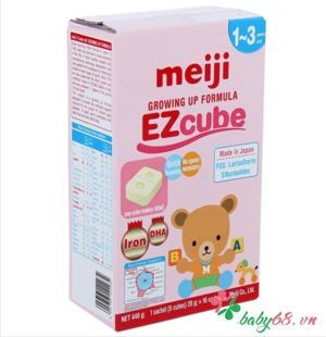 Sữa Meiji EZcube số 9 - dành cho trẻ 12-36 tháng, 448g