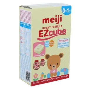 Sữa Meiji Thanh EZcube 432g (0-1 tuổi)