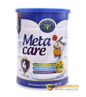 Sữa Nutri Care Meta Care 4 - 900g (3-6 tuổi)