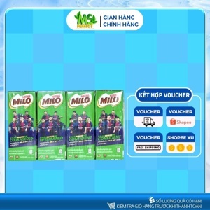 Sữa Milo nước 180ml Thùng (48 hộp)