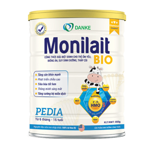 Sữa Monilait Pedia (6-10 tháng) 900g