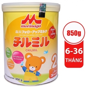 Sữa Morinaga Chimil số 2 850g (6 - 36 tháng)