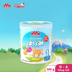 Sữa bột Morinaga Hagukumi số 1 - hộp 320g (dành cho bé 0 - 6 tháng)