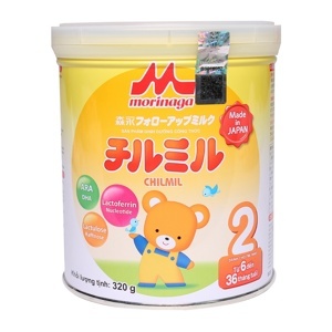 Sữa bột Morinaga Chilmil số 2 - hộp 320g (dành cho trẻ từ 6 - 36 tháng)