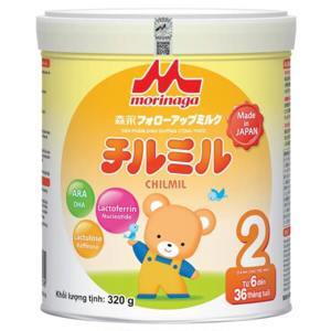 Sữa bột Morinaga Chilmil số 2 - hộp 320g (dành cho trẻ từ 6 - 36 tháng)