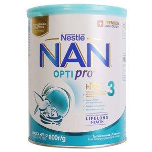 Sữa bột Nan 3 Nga - hộp 800g (dành cho trẻ từ 1 - 3 tuổi)