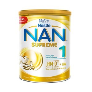 Sữa Nan Supreme số 1 - 400g (dành cho trẻ 0-6 tháng tuổi)