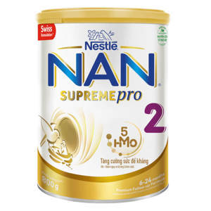 Sữa Nan Supreme số 2 - 800g (dành cho trẻ 6-24 tháng tuổi)