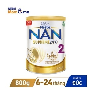 Sữa Nan Supreme số 2 - 800g (dành cho trẻ 6-24 tháng tuổi)