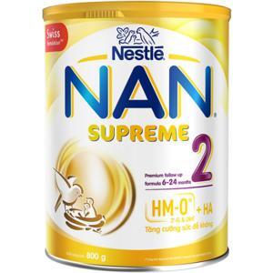 Sữa Nan Supreme số 2 - 800g (dành cho trẻ 6-24 tháng tuổi)